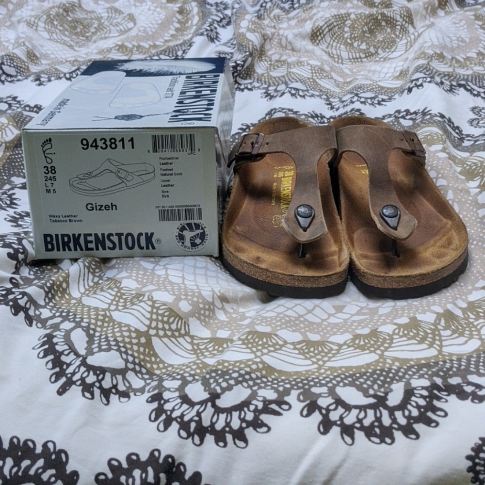 Birkenstock Gizeh size 38